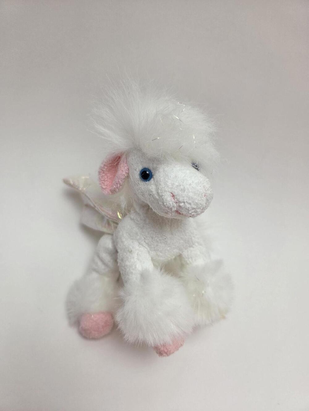 Russ Luv Pets "Galatea” the White Sparkly Pegasus - New with Tags (6 inch)